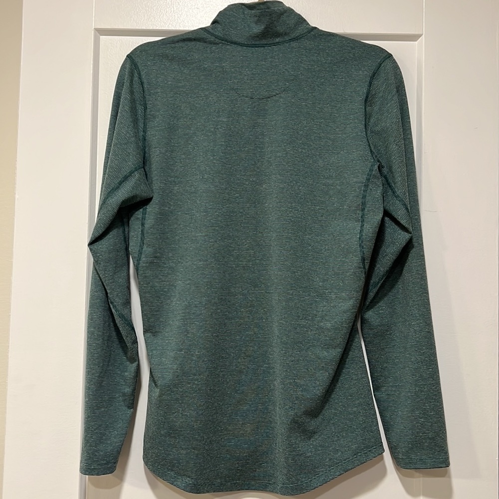 REI Midweight Women’s Base Layer Half-Zip Top - Teal - Size Medium - Picture 3 of 6